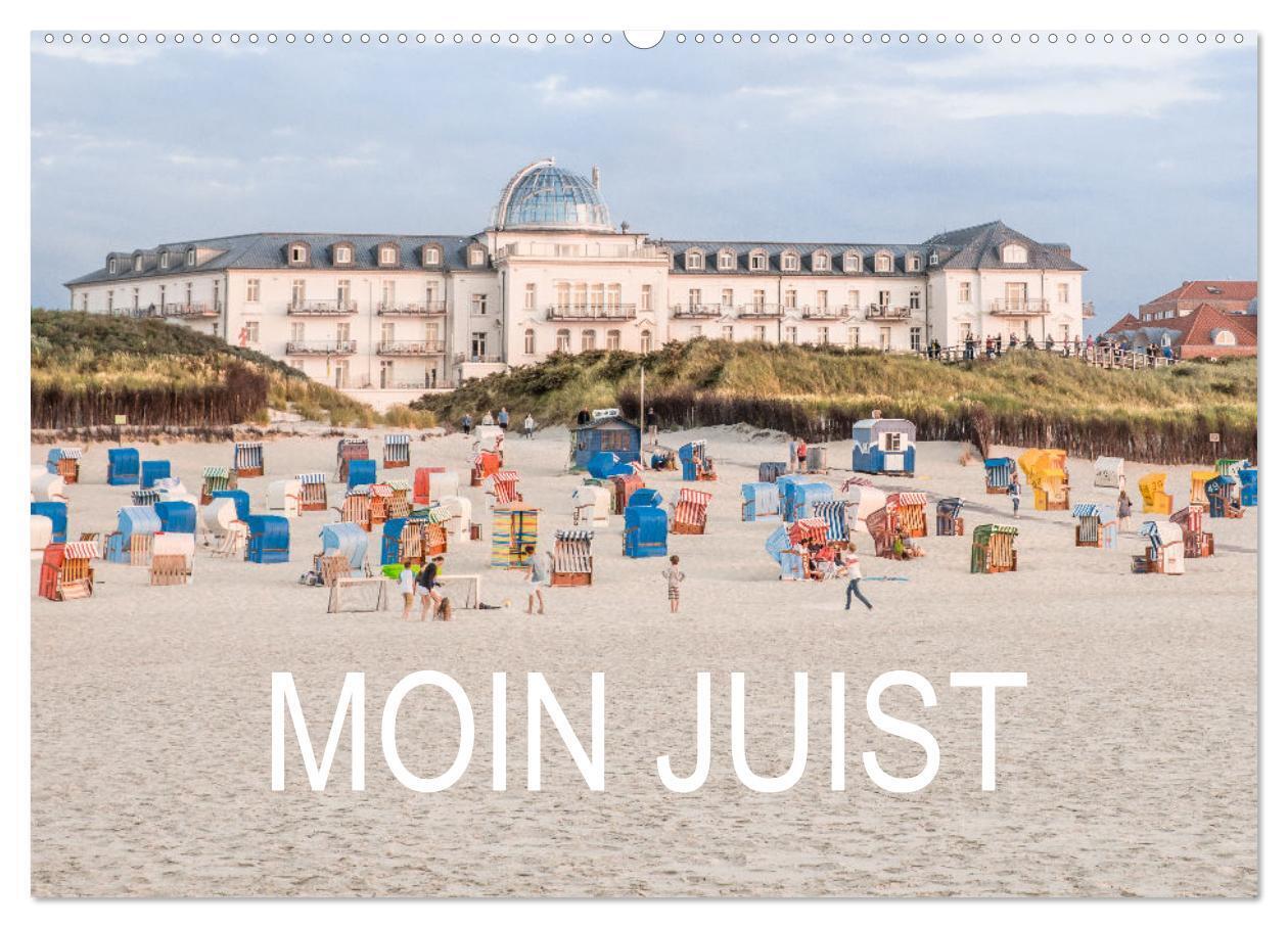 Moin Juist (Wandkalender 2024 DIN A2 quer), CALVENDO Monatskalender