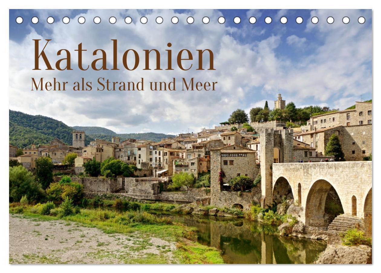 Katalonien - Mehr als Strand und Meer (Tischkalender 2024 DIN A5 quer), CALVENDO Monatskalender