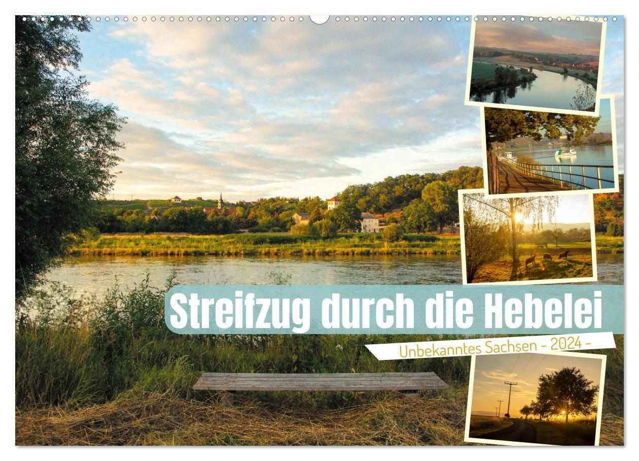 Streifzüge durch die Hebelei (Wandkalender 2024 DIN A2 quer), CALVENDO Monatskalender