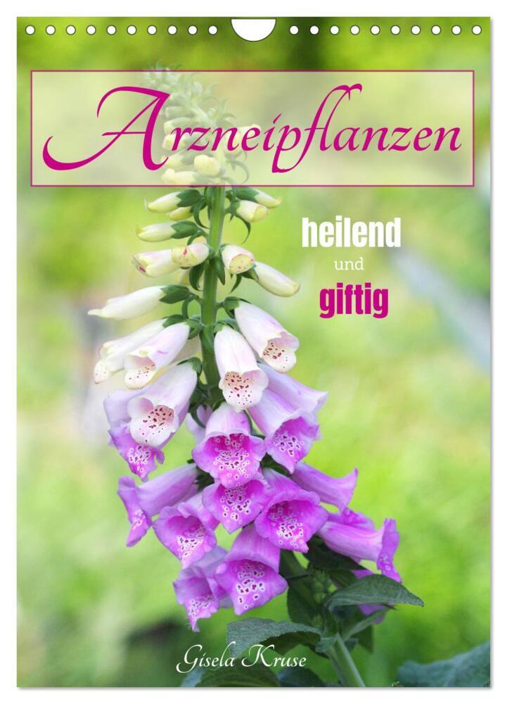 Arzneipflanzen - heilend und giftig (Wandkalender 2024 DIN A4 hoch), CALVENDO Monatskalender