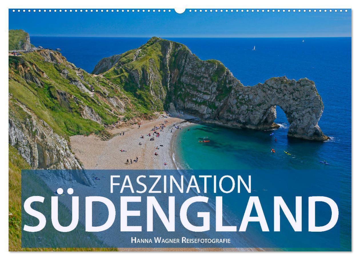 Faszination Südengland (Wandkalender 2024 DIN A2 quer), CALVENDO Monatskalender