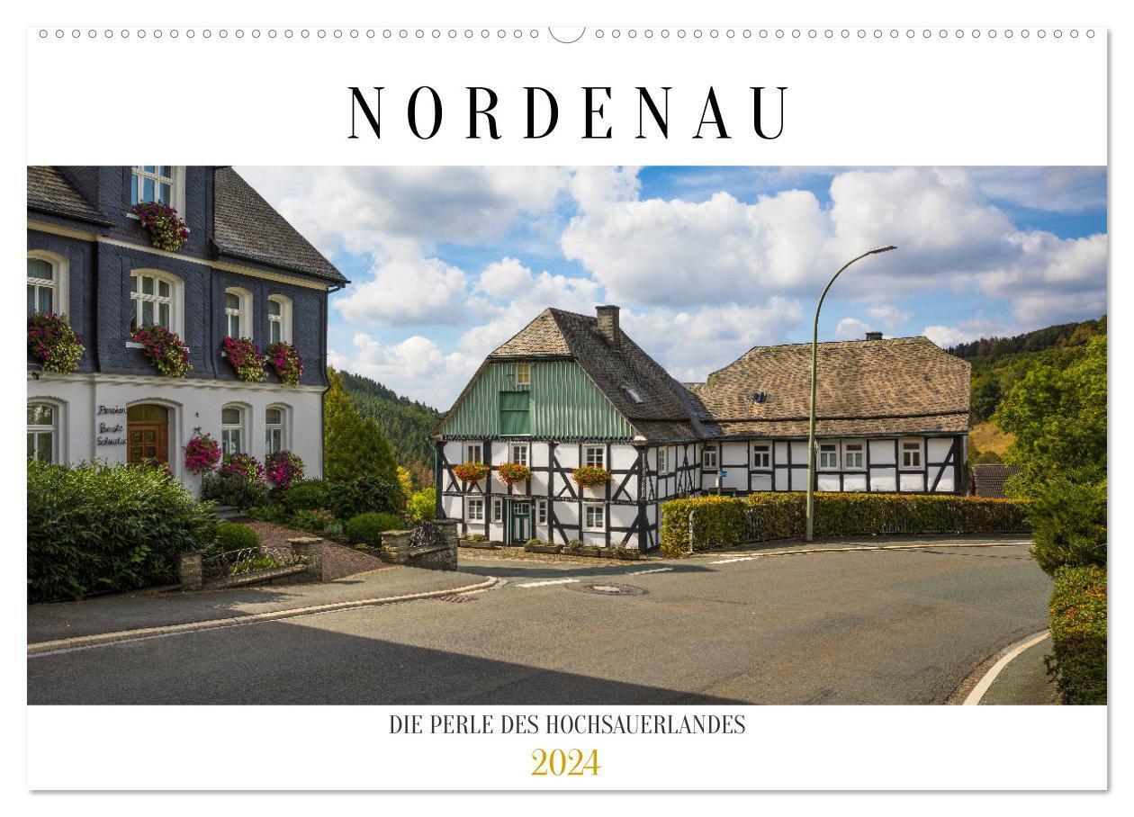 Nordenau - Die Perle des Hochsauerlandes (Wandkalender 2024 DIN A2 quer), CALVENDO Monatskalender