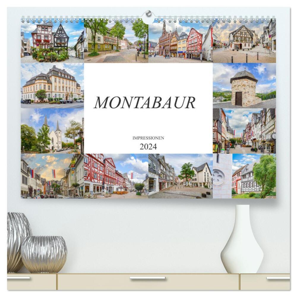 Montabaur Impressionen (hochwertiger Premium Wandkalender 2024 DIN A2 quer), Kunstdruck in Hochglanz