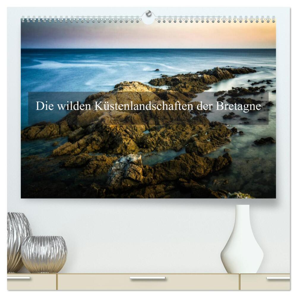 Die wilden Küstenlandschaften der Bretagne (hochwertiger Premium Wandkalender 2024 DIN A2 quer), Kunstdruck in Hochglanz