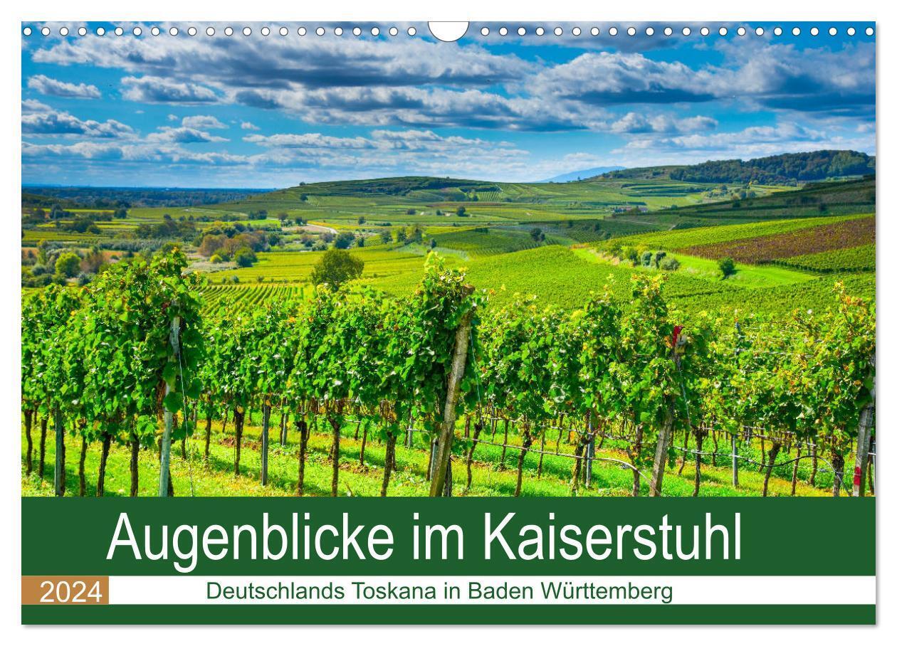 Augenblicke im Kaiserstuhl (Wandkalender 2024 DIN A3 quer), CALVENDO Monatskalender