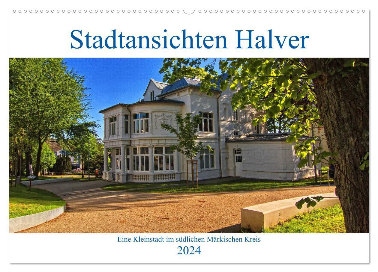 Stadtansichten Halver (Wandkalender 2024 DIN A2 quer), CALVENDO Monatskalender