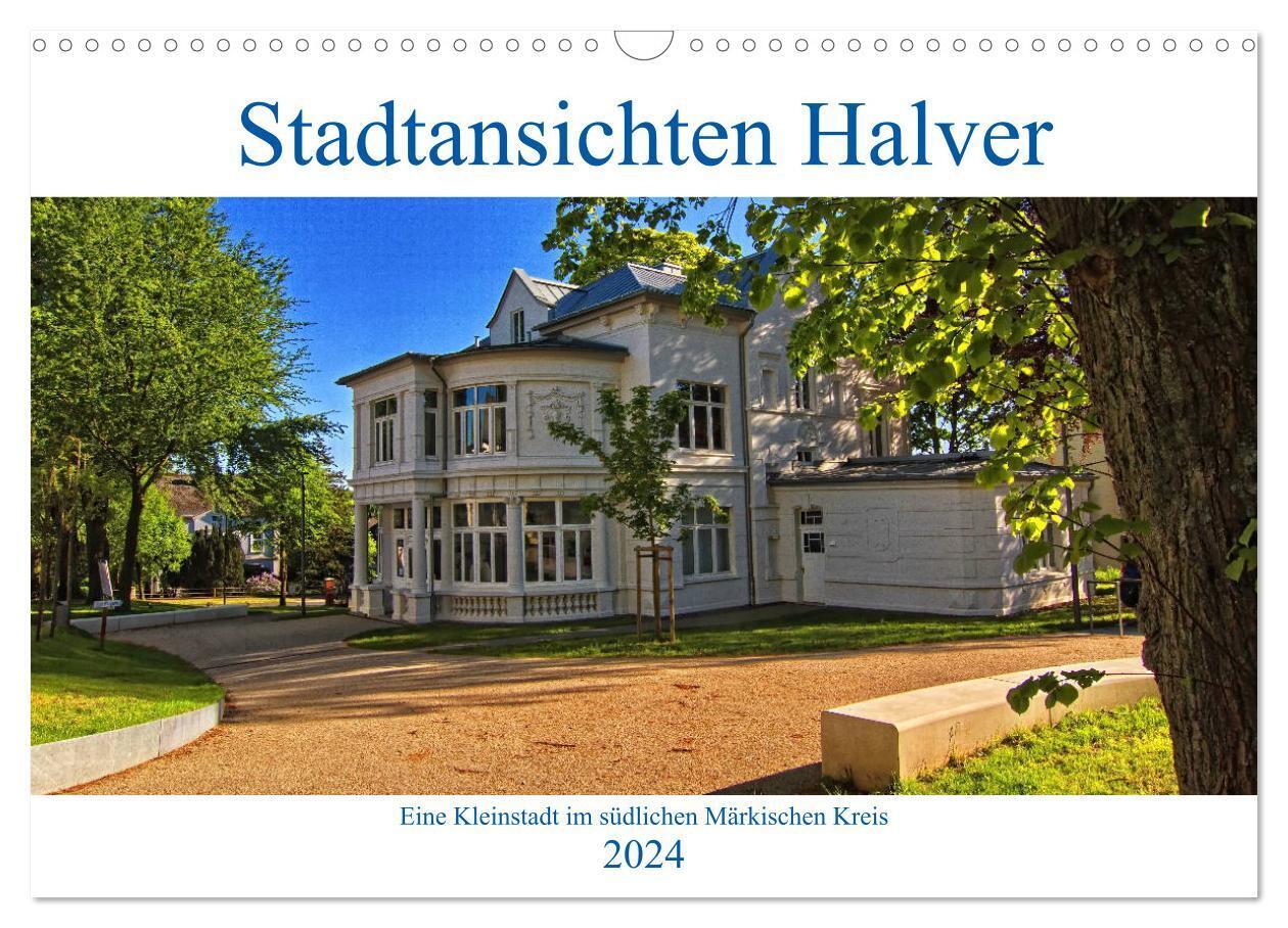 Stadtansichten Halver (Wandkalender 2024 DIN A3 quer), CALVENDO Monatskalender