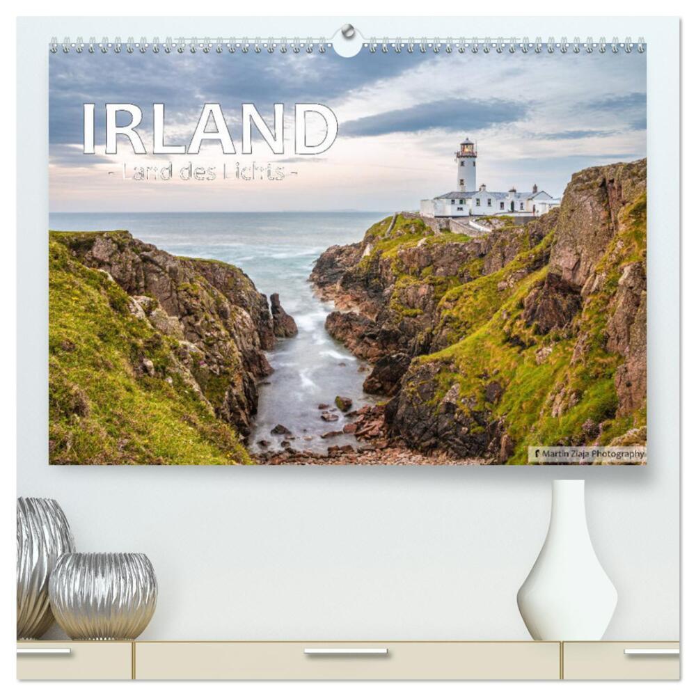 Irland, Land des Lichts (hochwertiger Premium Wandkalender 2024 DIN A2 quer), Kunstdruck in Hochglanz