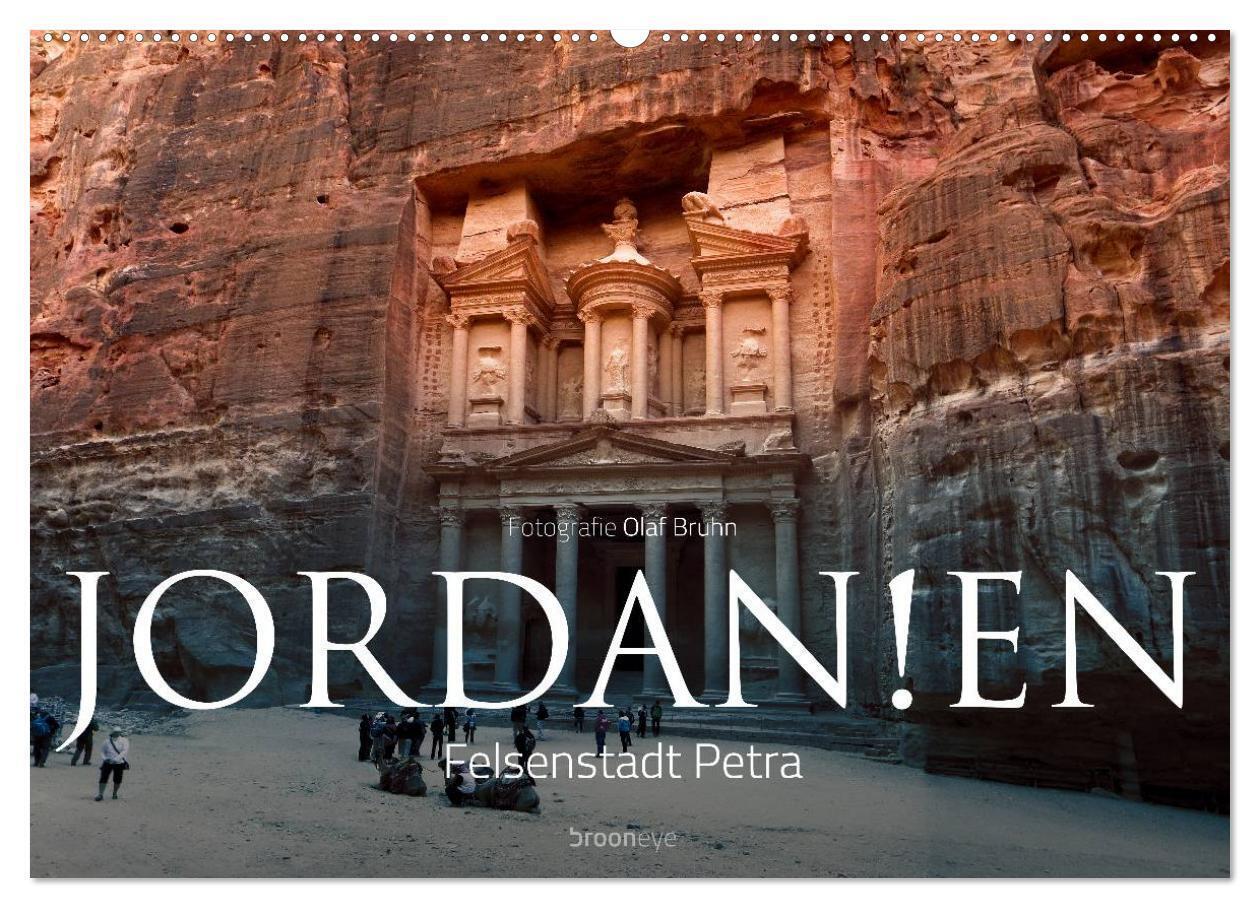 Jordanien - Felsenstadt Petra (Wandkalender 2024 DIN A2 quer), CALVENDO Monatskalender