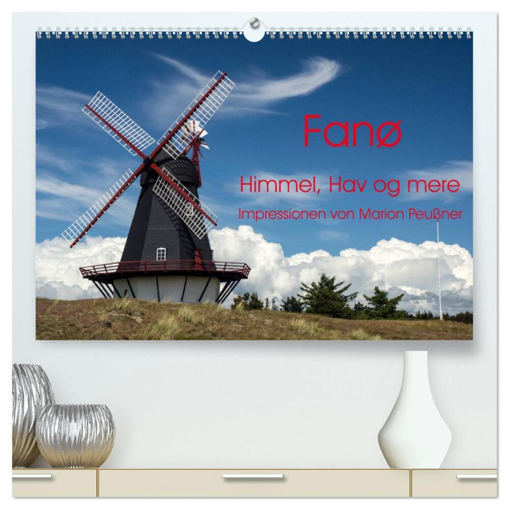 Fanø - Himmel, Hav og mere (hochwertiger Premium Wandkalender 2024 DIN A2 quer), Kunstdruck in Hochglanz