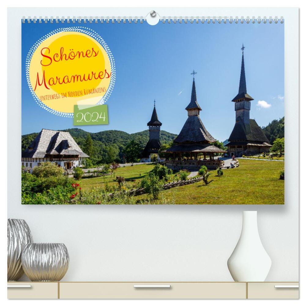 Schönes Maramures (hochwertiger Premium Wandkalender 2024 DIN A2 quer), Kunstdruck in Hochglanz