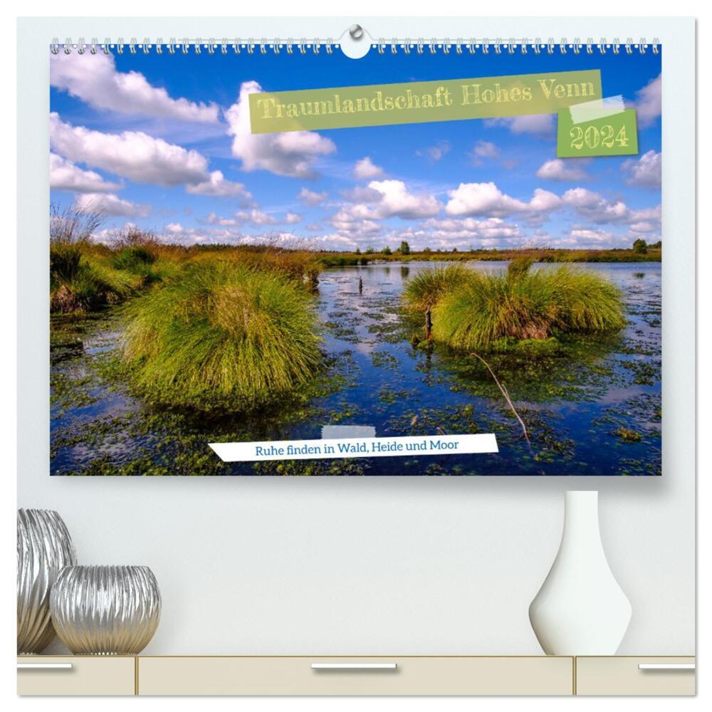 Traumlandschaft Hohes Venn (hochwertiger Premium Wandkalender 2024 DIN A2 quer), Kunstdruck in Hochglanz