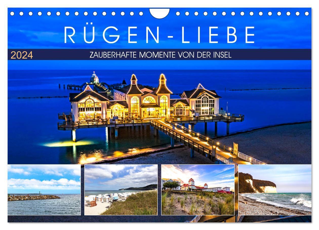 RÜGEN-LIEBE (Wandkalender 2024 DIN A4 quer), CALVENDO Monatskalender