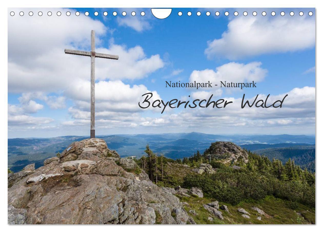 Bayerischer Wald (Wandkalender 2024 DIN A4 quer), CALVENDO Monatskalender