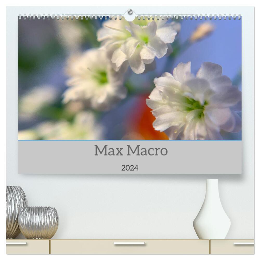 Max Macro (hochwertiger Premium Wandkalender 2024 DIN A2 quer), Kunstdruck in Hochglanz