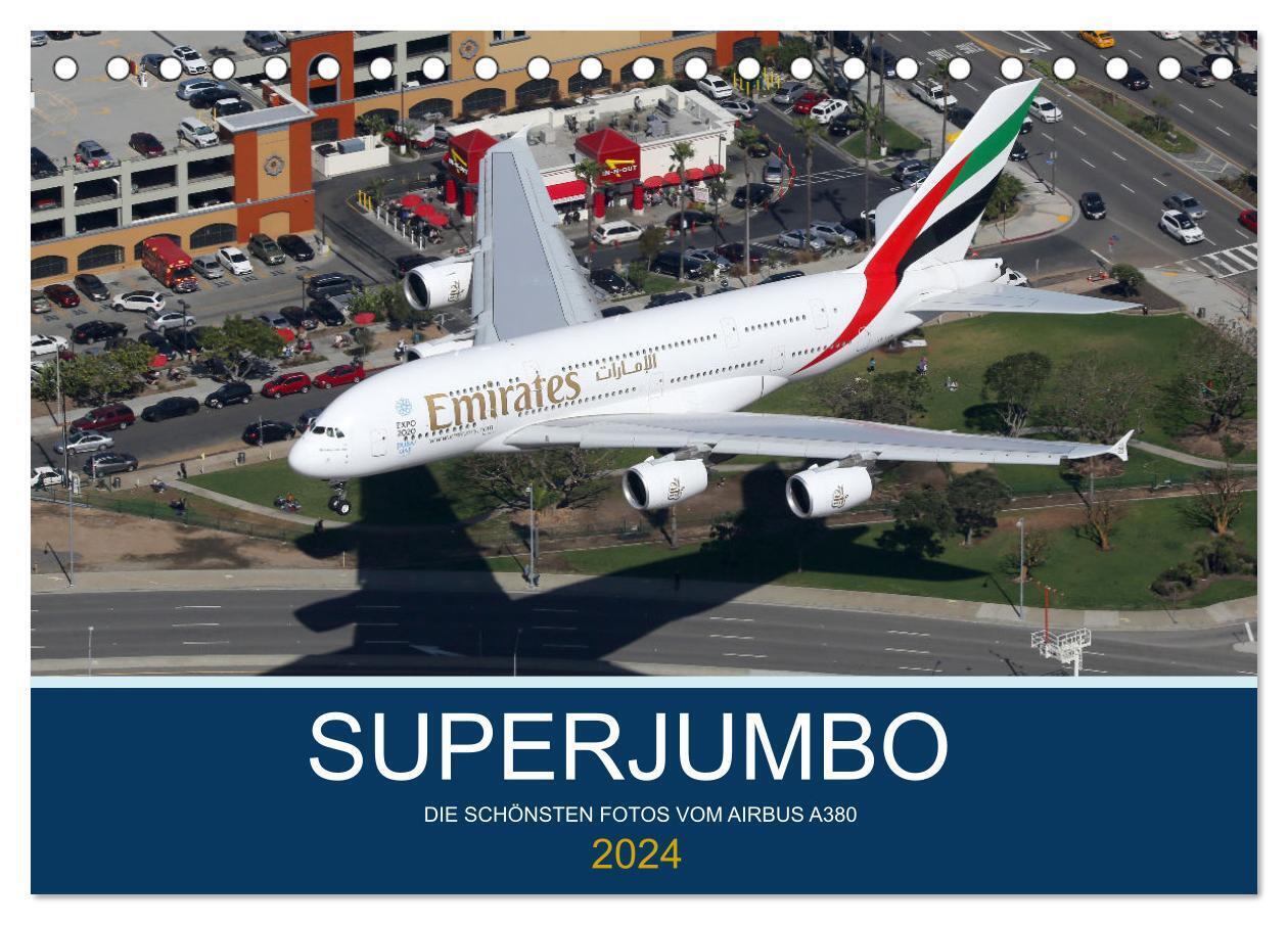 SUPERJUMBOS (Tischkalender 2024 DIN A5 quer), CALVENDO Monatskalender