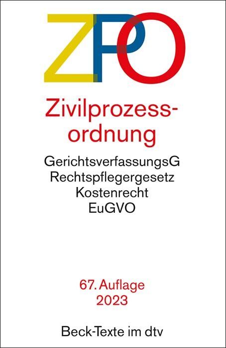 Zivilprozessordnung ZPO
