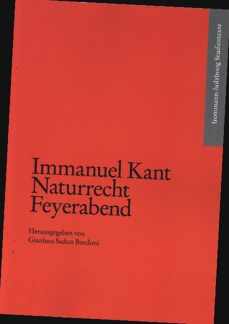 Naturrecht Feyerabend
