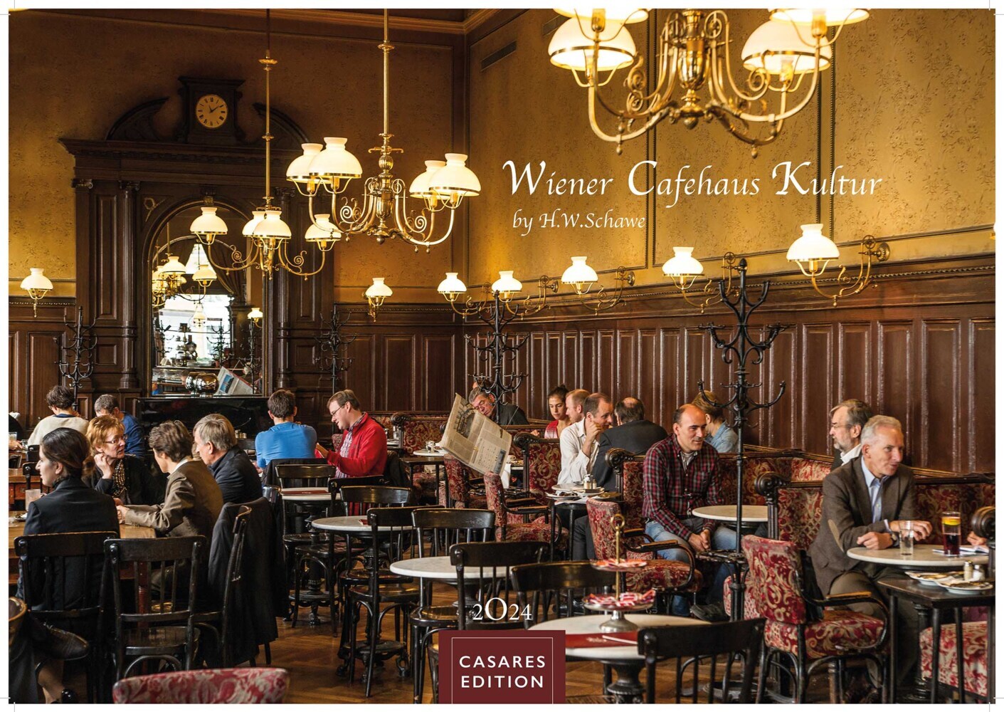 Wiener Caféhaus Kultur 2024 S 24x35cm