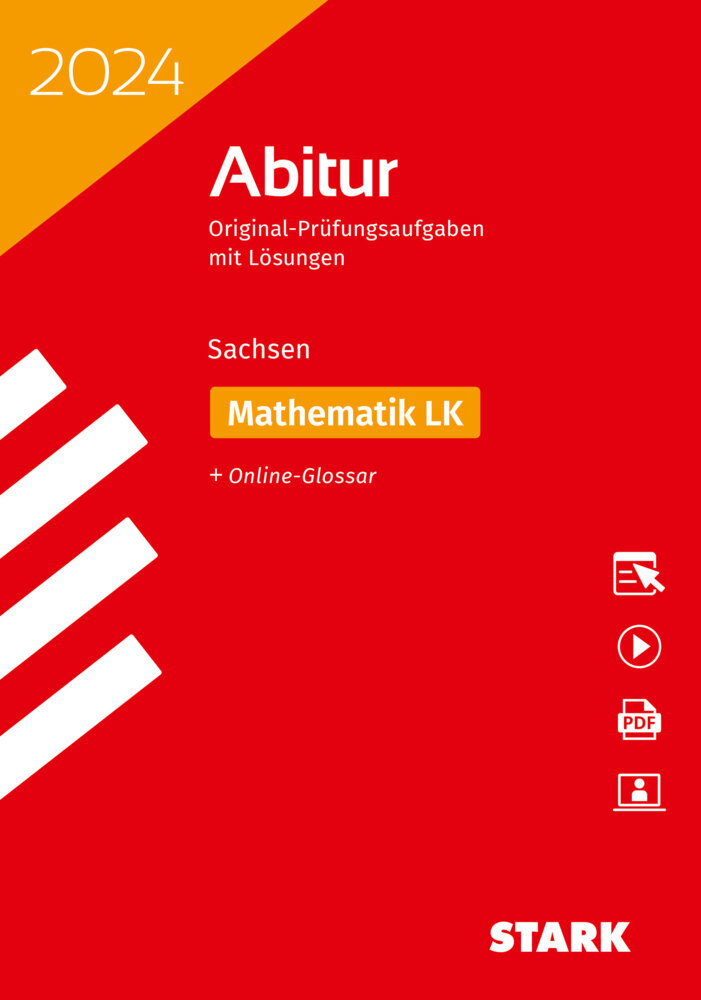 STARK Abiturprüfung Sachsen 2024 - Mathematik LK, m. 1 Buch, m. 1 Beilage