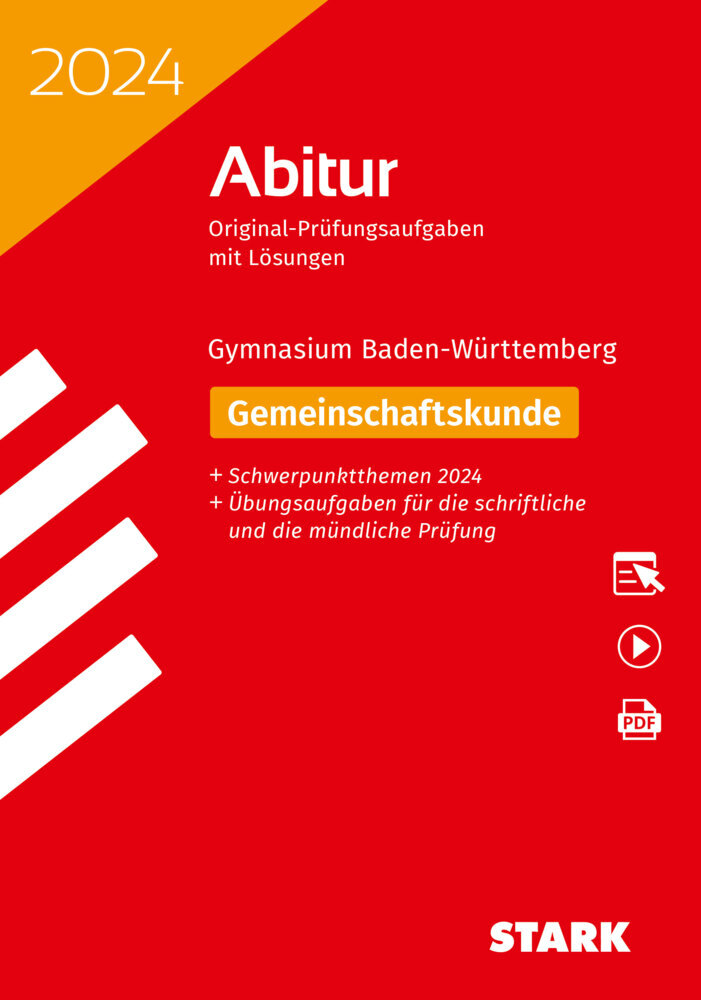 STARK Abiturprüfung BaWü 2024 - Gemeinschaftskunde, m. 1 Buch, m. 1 Beilage