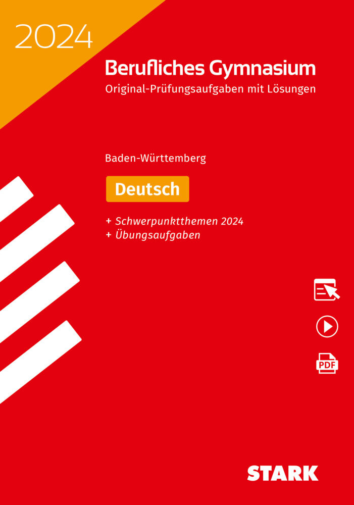 STARK Abiturprüfung Berufliches Gymnasium 2024 - Deutsch - BaWü, m. 1 Buch, m. 1 Beilage