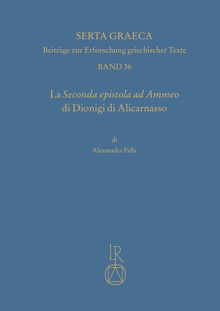 La seconda epistola ad Ammeo di Dionigi di Alicarnasso