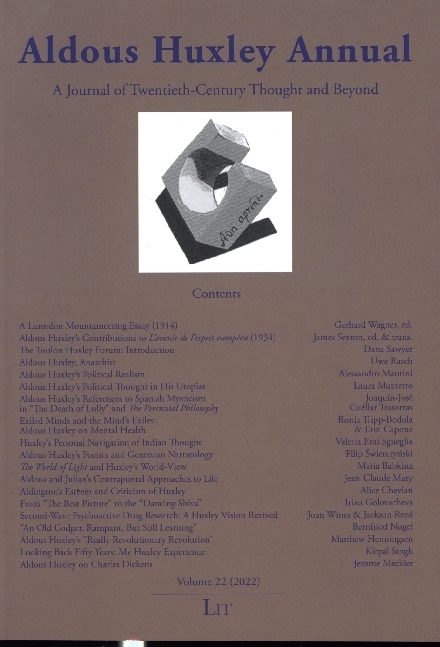 Aldous Huxley Annual