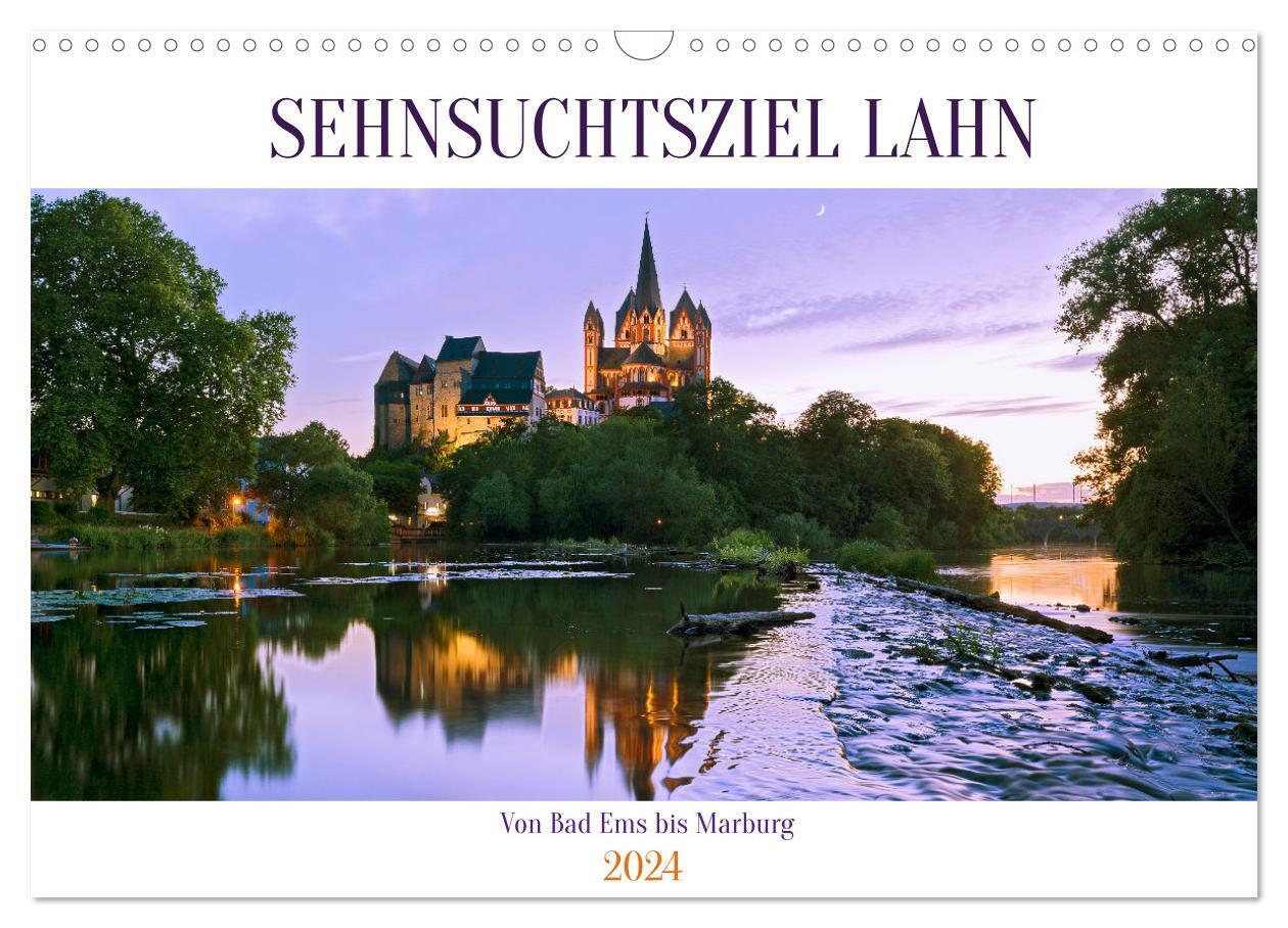 Sehnsuchtsziel Lahn (Wandkalender 2024 DIN A3 quer), CALVENDO Monatskalender