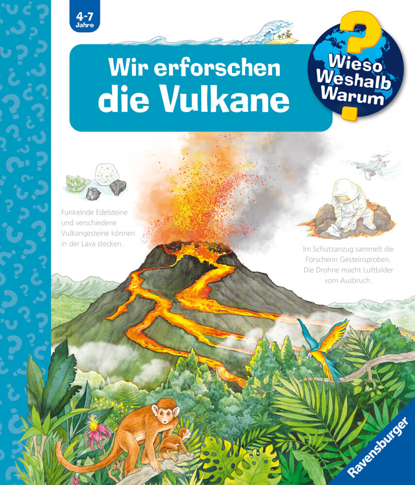 Wieso? Weshalb? Warum?, Band 4 - Wir erforschen die Vulkane