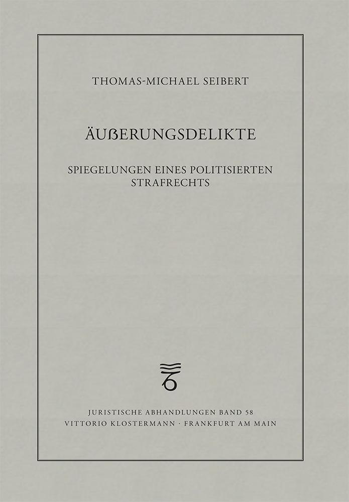 Äußerungsdelikte