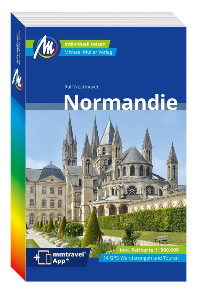 MICHAEL MÜLLER REISEFÜHRER Normandie, m. 1 Karte