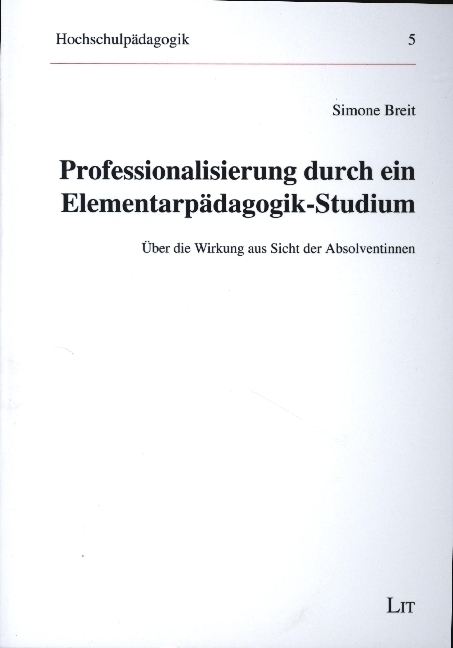 Professionalisierung durch ein Elementarpädagogik-Studium