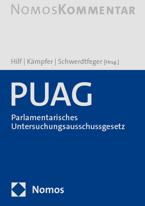 PUAG - Parlamentarisches Untersuchungsausschussgesetz