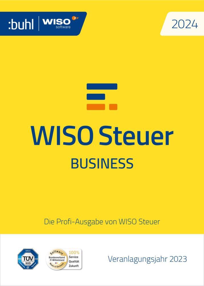 WISO Steuer-Business 2024, 1 CD-ROM