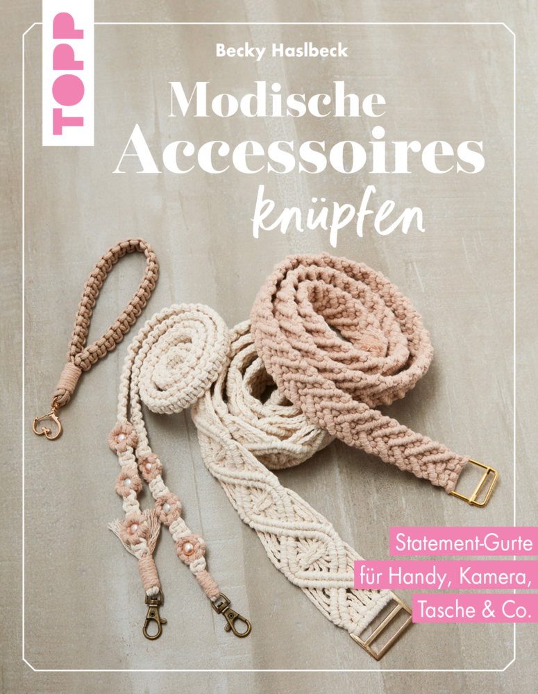 Modische Accessoires knüpfen