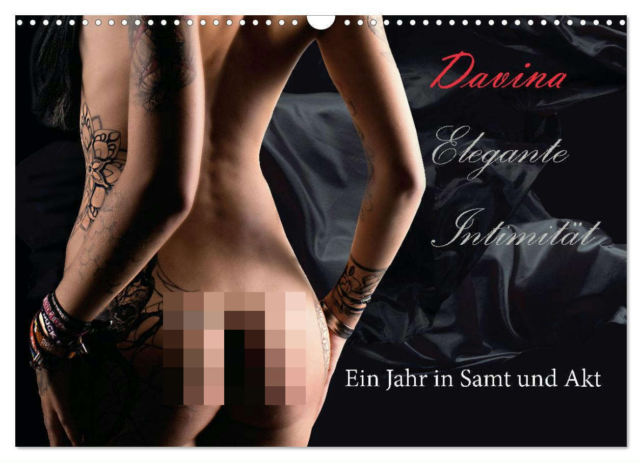 Elegante Intimität (Wandkalender 2024 DIN A3 quer), CALVENDO Monatskalender
