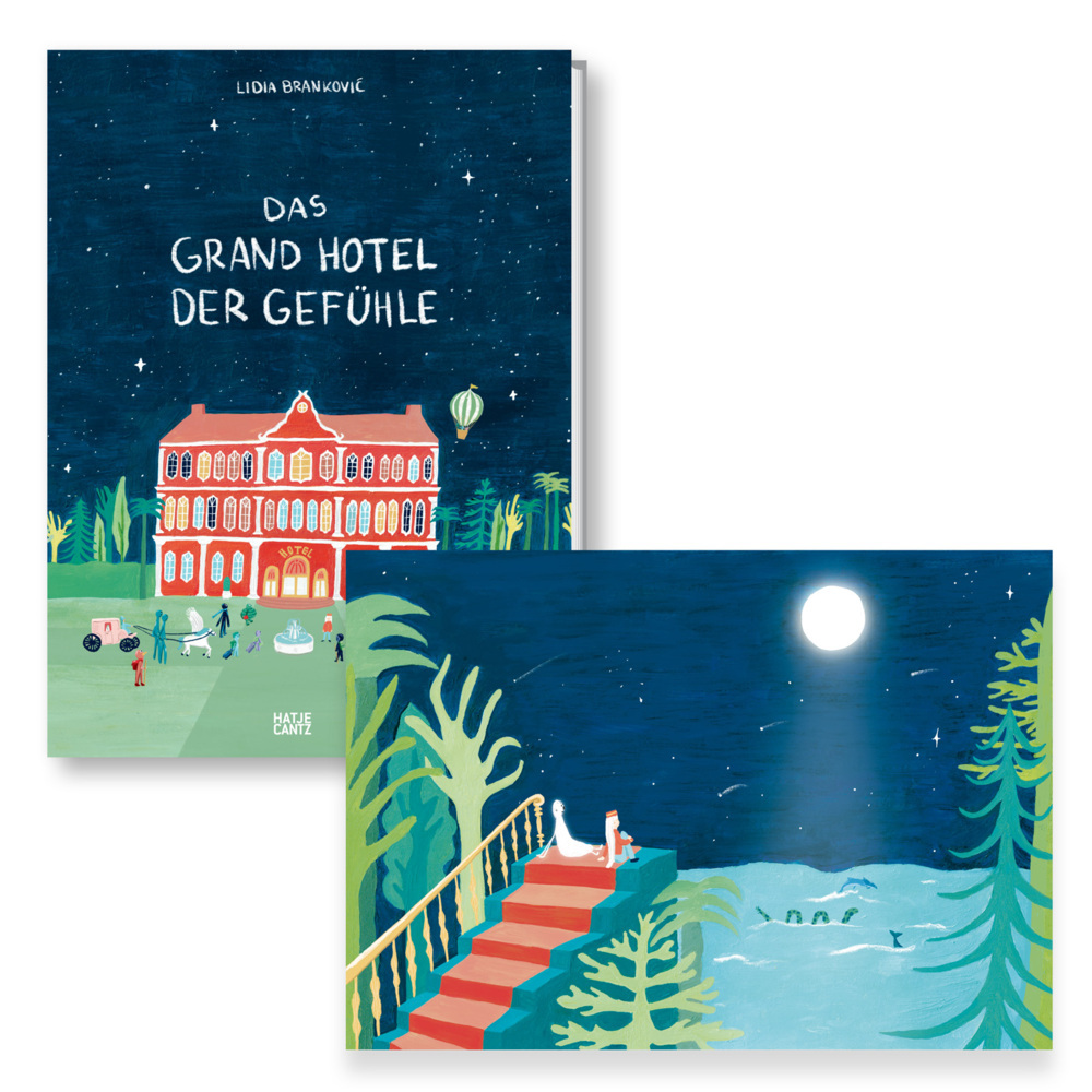 Das Grand Hotel der Gefühle. Wenn Liebe, Wut und Dankbarkeit bei uns einziehen: Gefühle beschreiben und benennen., Print | Format (Vollformat): 20,5 x 29 cm | signiert | Auflage: limitiert auf 50 Exemplare