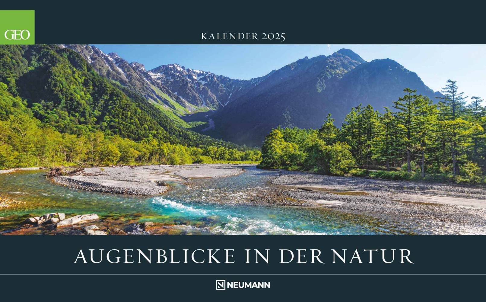 GEO - Augenblicke in der Natur Wandkalender 2025 - Faszinierender Naturfotografie, Elegantes Format 58x36 cm, mit Atemberaubenden Naturszenen