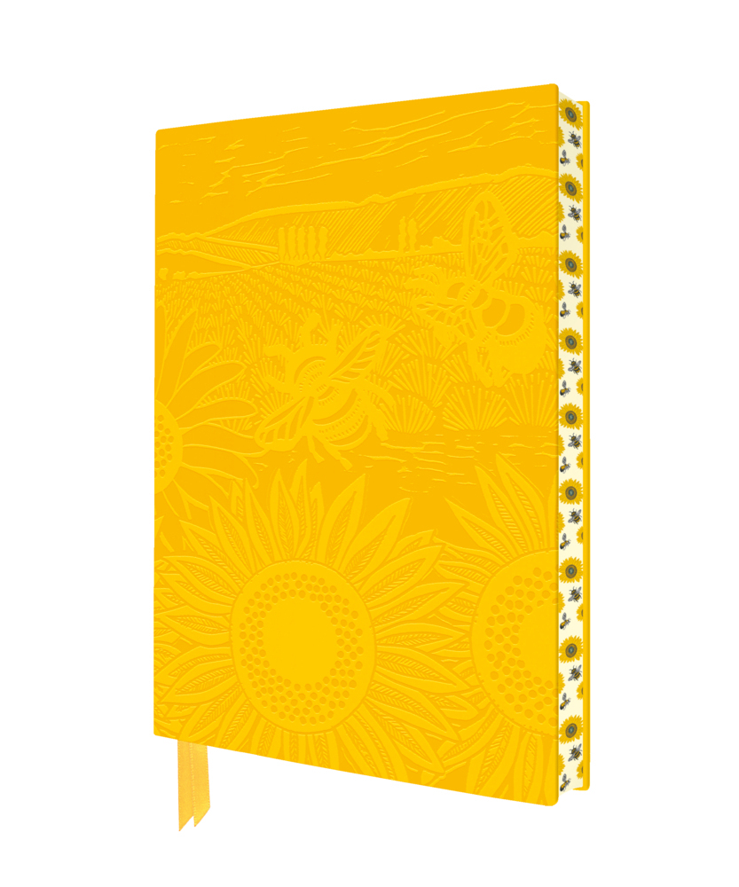 Exquisit Premium Notizbuch DIN A5: Kate Heiss, Sonnenblumenfeld