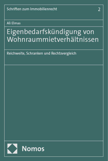 Eigenbedarfskündigung von Wohnraummietverhältnissen