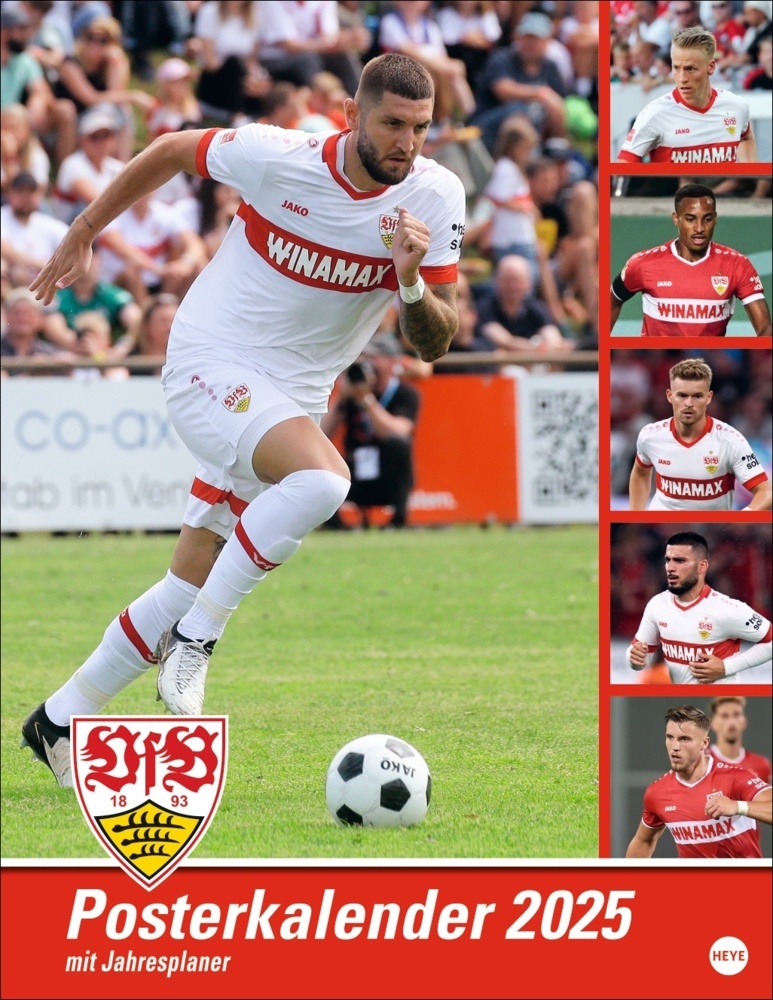 VfB Stuttgart Posterkalender 2025