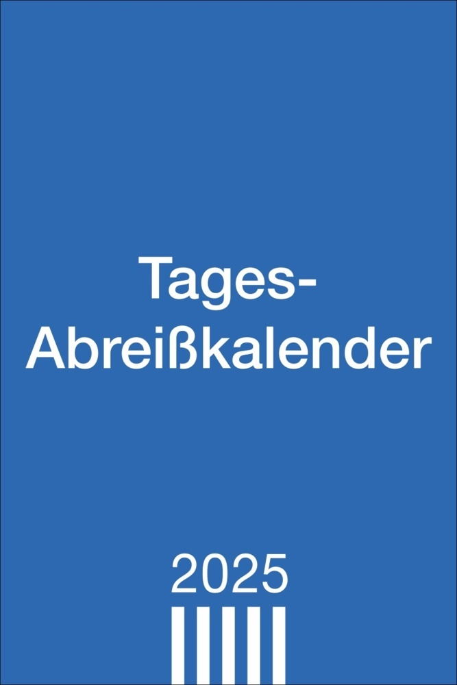 Tagesabreißkalender groß 2025