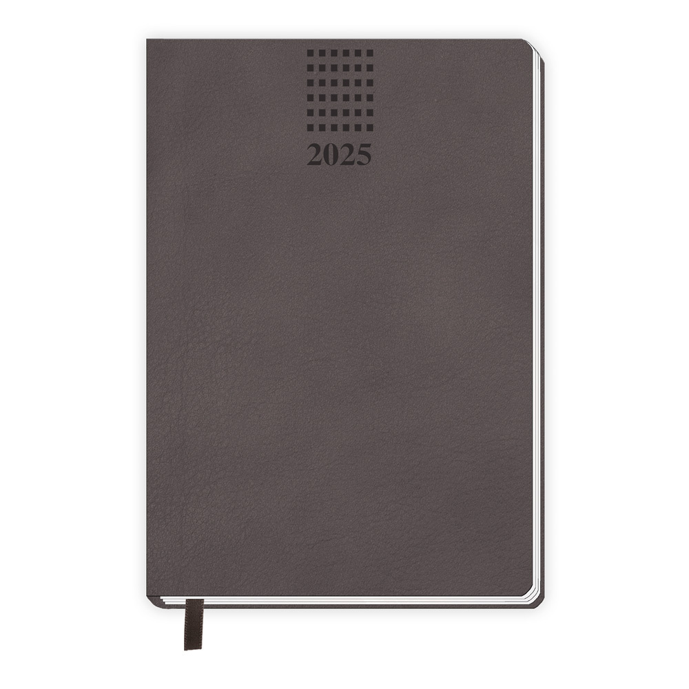 Trötsch Taschenkalender A6 Soft Touch Anthrazit 2025
