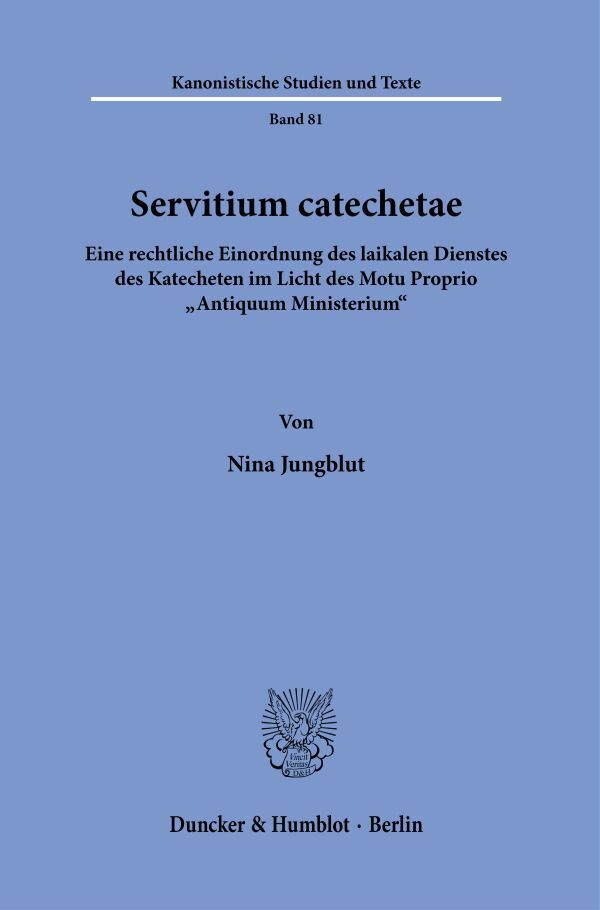 Servitium catechetae.