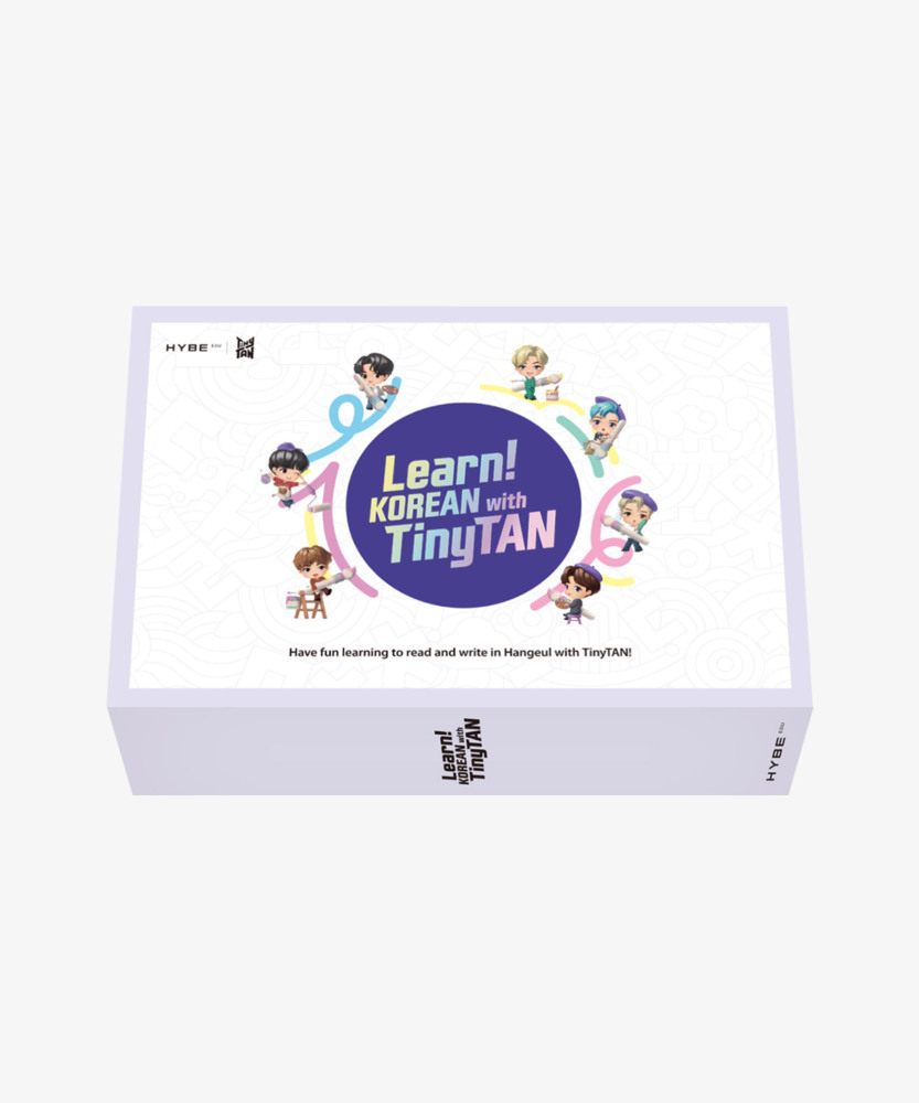 Learn! KOREAN With TinyTAN | 2-Book-Set | With Motipen | Korean Learning for Beginners With BTS Voices | Korean Keyboard Stickers | Flash Cards, m. 1 Audio, m. 1 Beilage, m. 1 Beilage, m. 1 Beilage