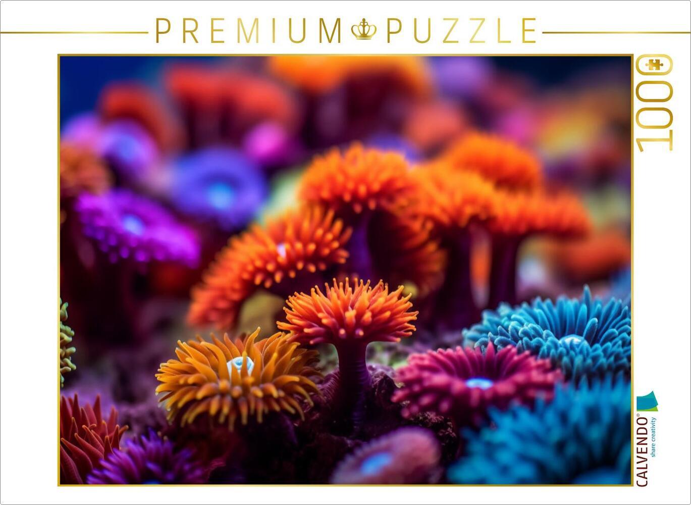 CALVENDO Puzzle Riffgeheimnisse | 1000 Teile Lege-Größe 64x48cm Foto-Puzzle für glückliche Stunden