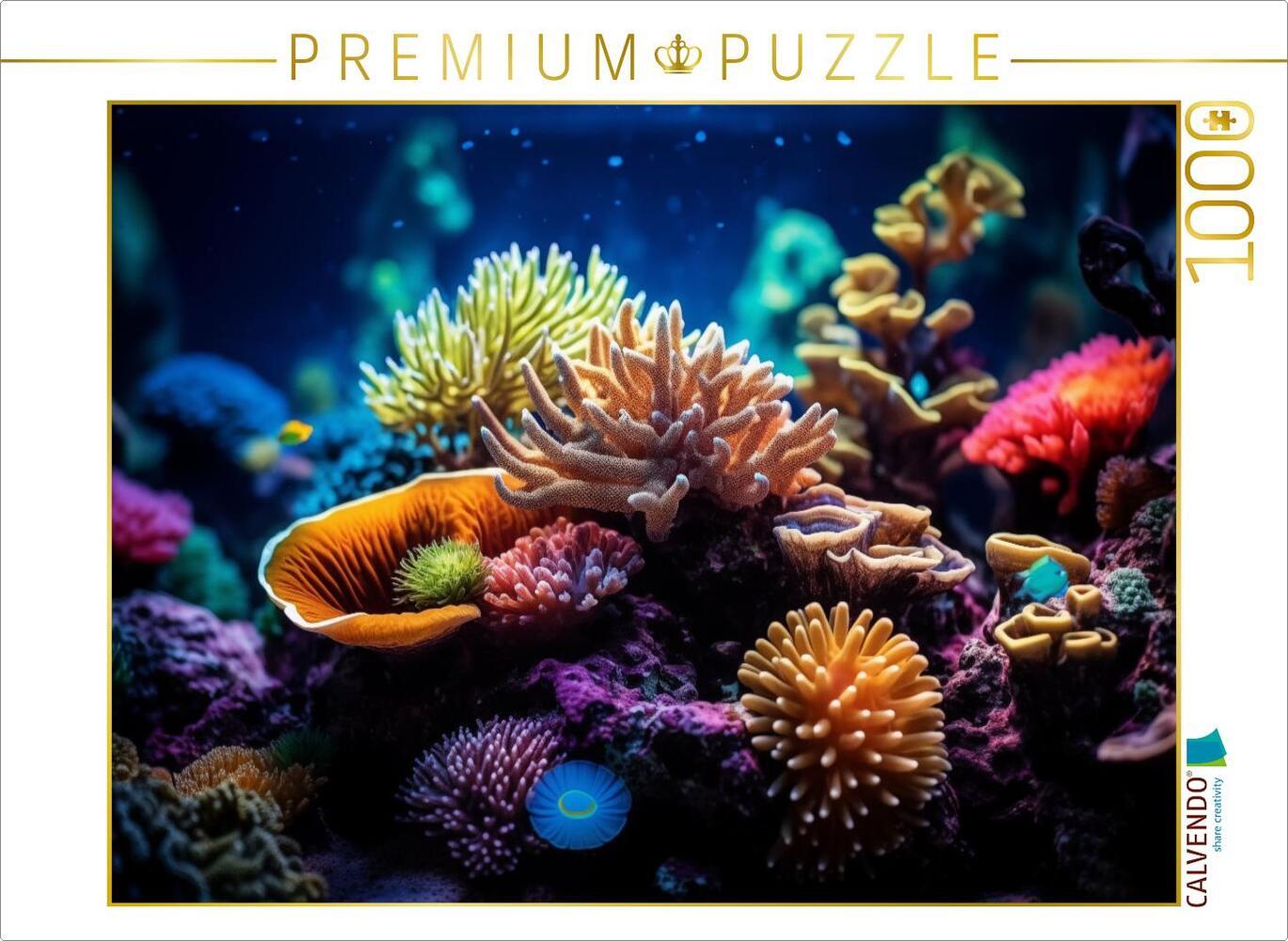 CALVENDO Puzzle Meeressymphonie | 1000 Teile Lege-Größe 64x48cm Foto-Puzzle für glückliche Stunden