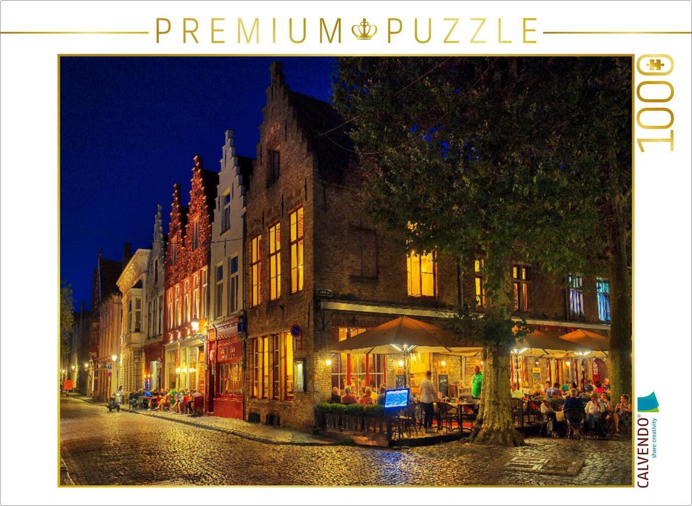 CALVENDO Puzzle Brügge, Braambergstraat | 1000 Teile Lege-Größe 64x48cm Foto-Puzzle für glückliche Stunden