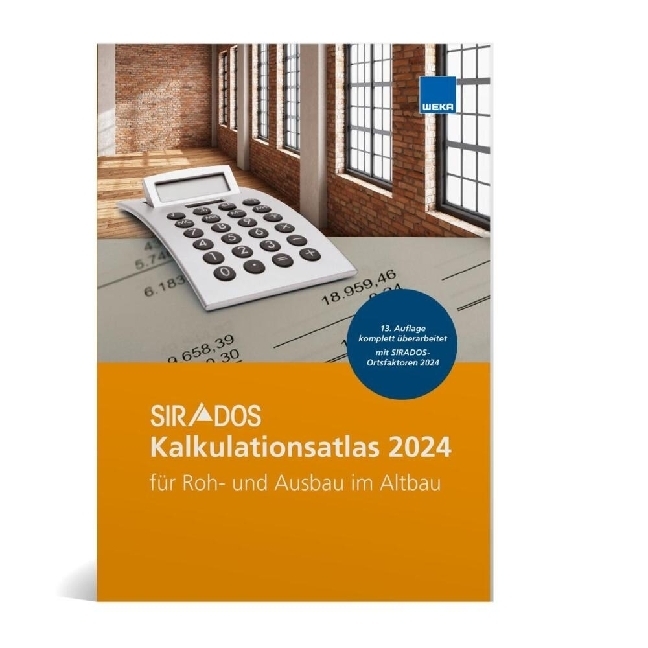 SIRADOS Kalkulationsatlas Altbau 2024